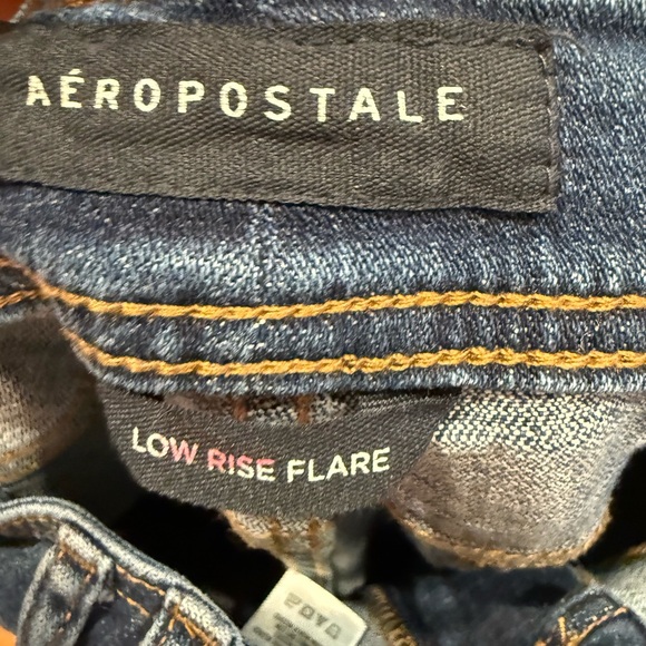 VTG Classic Blue Low Rise Y2K Flared Women's Jeans Size 6 - Picture 7 of 8